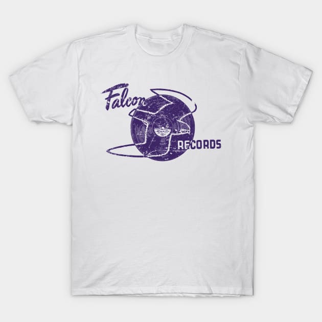 Falcon Records T-Shirt by MindsparkCreative